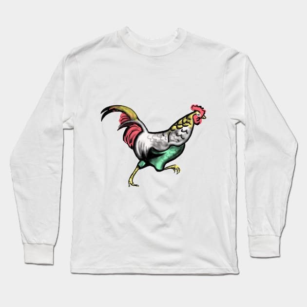 C is for Chicken Long Sleeve T-Shirt by KBMorgan